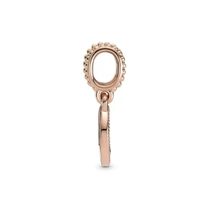 Anhänger*Pandora 780098C01 Charm-Anhänger Damen Yin & Yang Funkelnder 14k Rosé Vergoldet