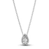 Halsketten*Pandora 392832C01 Collier-Halskette Damen Funkelnde Birnen-Kranz Zirkonia Silber