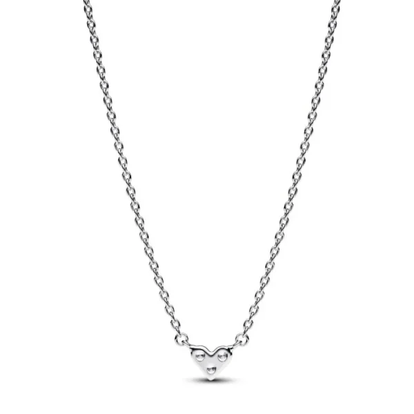 Halsketten*Pandora 393014C01 Collier-Halskette Damen Drei Sterne Herz Zirkonia Silber 45 cm