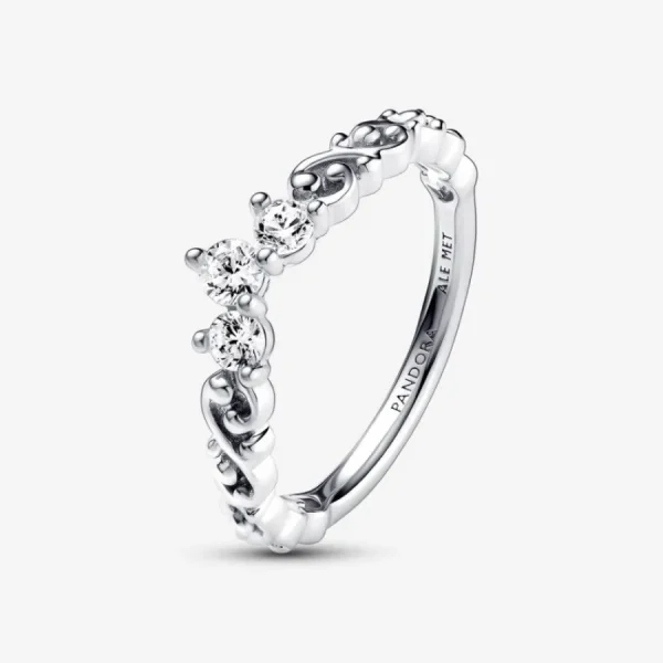 Ringe*Pandora 192232C01 Diadem-Ring Damen Königlicher Wirbel Sterling-Silber