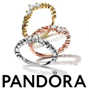 Ringe*Pandora 192232C01 Diadem-Ring Damen Königlicher Wirbel Sterling-Silber