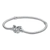 Armbänder & Armreife*Pandora 590782C01 Gliederarmband Damen mit Schmetterling-Verschluss Silber