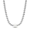 Halsketten*Pandora 393176C01 Halskette Collier Damen Süßwasserzuchtperle Silber