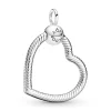 Anhänger*Pandora 399384C00 Kettenanhänger Damen Moments Herz O Pendant Sterling-Silber