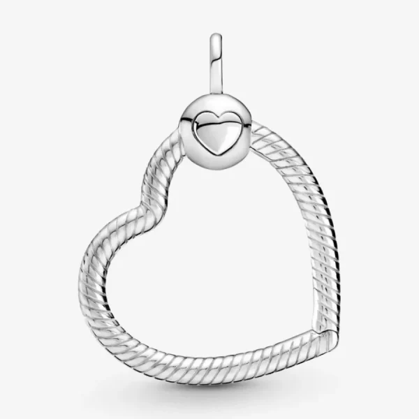 Anhänger*Pandora 399384C00 Kettenanhänger Damen Moments Herz O Pendant Sterling-Silber