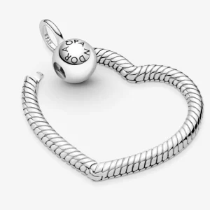 Anhänger*Pandora 399384C00 Kettenanhänger Damen Moments Herz O Pendant Sterling-Silber