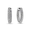 Ohrschmuck*Pandora 292624C01 Ohrringe Creolen Timeless Einreihige Pavé Zirkonia Silber