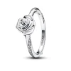 Ringe*Pandora 193215C01 Ring Damen Blühende Rose Zirkon Weiß Sterlingsilber