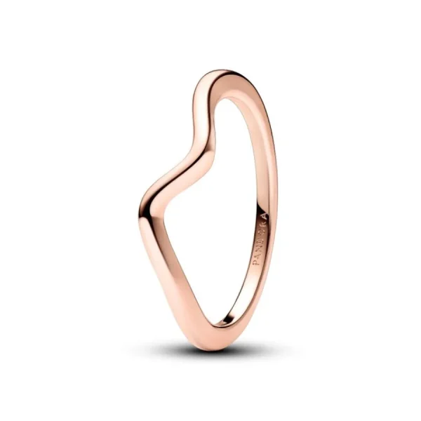 Ringe*Pandora 183095C00 Ring Damen Polierte Welle Rosévergoldet