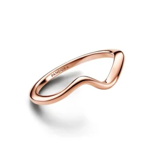 Ringe*Pandora 183095C00 Ring Damen Polierte Welle Rosévergoldet