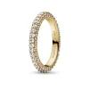 Ringe*Pandora 162627C01 Ring Damen Timeless Einreihiger Pavé Zirkonia Vergoldet