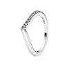 Ringe*Pandora 192394C01 Ring Damen Timeless Wishbone Halb Funkelnd Sterling-Silber