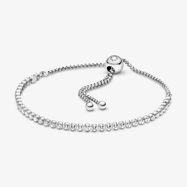 Armbänder & Armreife*Pandora 599375C01 Schiebe-Tennisarmband Damen Funkelnd Sterling-Silber