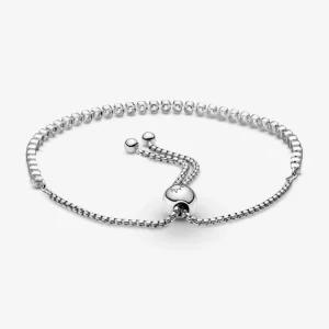 Armbänder & Armreife*Pandora 599375C01 Schiebe-Tennisarmband Damen Funkelnd Sterling-Silber