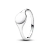 Ringe*Pandora 193093C00 Siegelring Damen Gravierbar Sterling-Silber