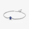 Armbänder & Armreife*Pandora 590039C01 Tennisarmband Damen Funkelnder Pavé Zirkonia Blau Silber