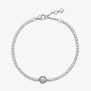 Armbänder & Armreife*Pandora 599416C01 Tennisarmband Damen Funkelnder Kranz Sterling-Silber