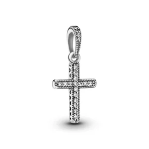 Anhänger*Pandora 397571CZ Ketten-Anhänger Damen Funkelndes Kreuz Zirkonia Sterling-Silber