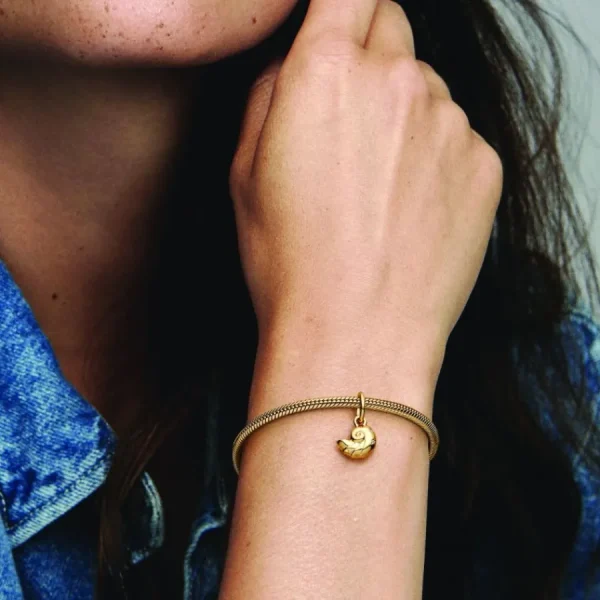 Anhänger*Pandora Disney 762685C01 Charm-Anhänger Arielle Meerjungfrau Verzauberte Muschel