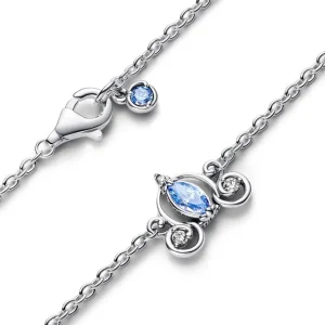 Halsketten*Pandora Disney 393057C01-45 Collier-Halskette Cinderellas Kutsche Zirkon Silber