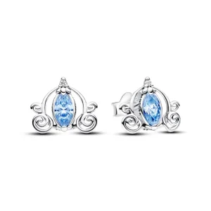 Ohrschmuck*Pandora Disney 293060C01 Ohrstecker Ohrringe Damen Cinderellas Kutsche Silber