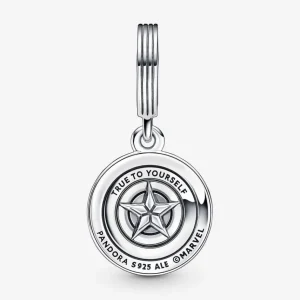 Anhänger*Pandora Marvel 790780C01 Charm-Anhänger The Avengers Captain Americas Schild