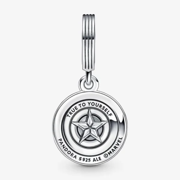 Anhänger*Pandora Marvel 790780C01 Charm-Anhänger The Avengers Captain Americas Schild