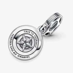 Anhänger*Pandora Marvel 790780C01 Charm-Anhänger The Avengers Captain Americas Schild
