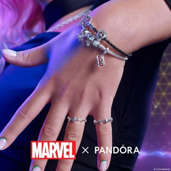 Ringe*Pandora Marvel 192566C01 Ring Damen Guardians Of The Galaxy Groot Blatt Silber