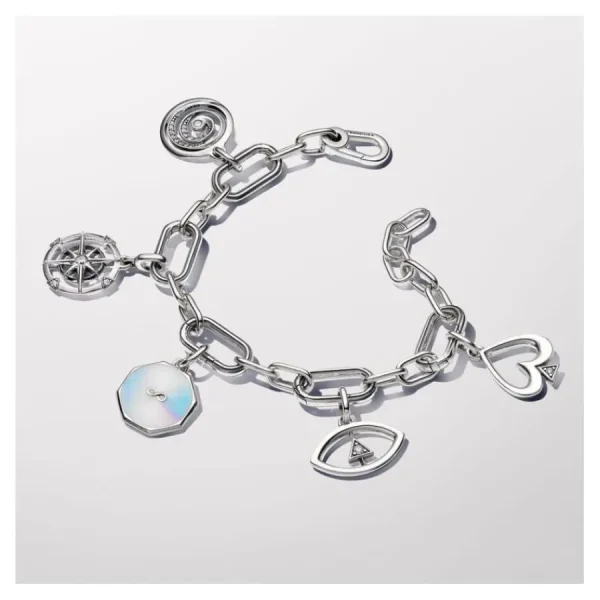 Armbänder & Armreife*Pandora Me Armband Damen Fünf Aufklappbare Links Silber 593363C00