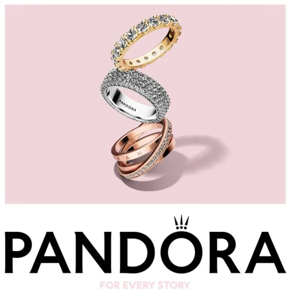 Ohrschmuck*Pandora Me 262796C01 Creole Link-Ohrring Einzeln Damen Pavé Verlängert Vergoldet