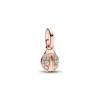 Anhänger*Pandora Me 783043C01 Mini-Charm-Anhänger Glücks-Marienkäfer Rosévergoldet