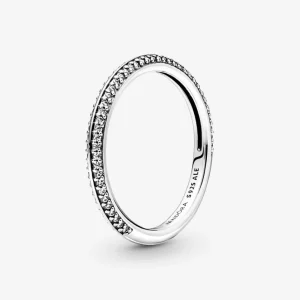 Ringe*Pandora Me 199679C01 Pavé-Ring Damen Zirkonia Sterling-Silber