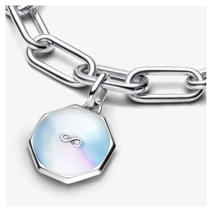 Anhänger*Pandora Me Charm-Medaillon Unendlichkeitszeichen Herz Silber 793367C01