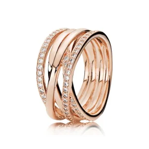 Ringe* Pandora Rose 180919CZ Ring Funkelnde Bänder