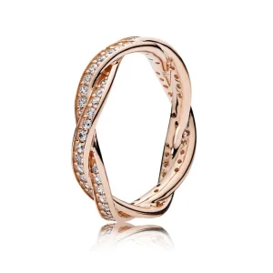 Ringe* Pandora Rose 180892CZ Ring Verbundene Treue