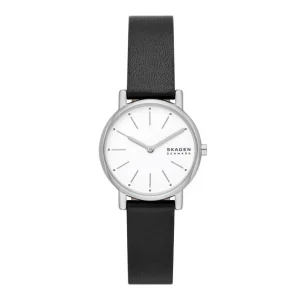 Damen Designer Uhren*Skagen SKW3120 Damen-Uhr Signatur Lille Analog Quarz Leder-Armband