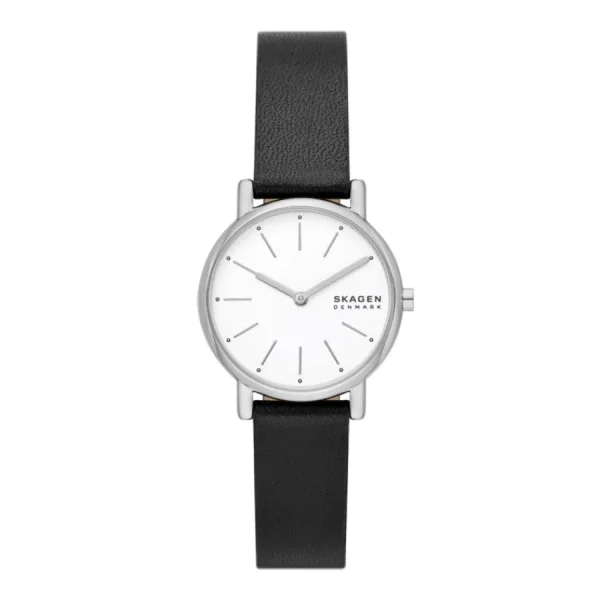 Damen Designer Uhren*Skagen SKW3120 Damen-Uhr Signatur Lille Analog Quarz Leder-Armband