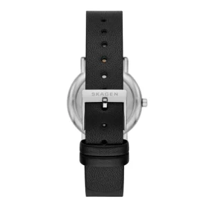 Damen Designer Uhren*Skagen SKW3120 Damen-Uhr Signatur Lille Analog Quarz Leder-Armband