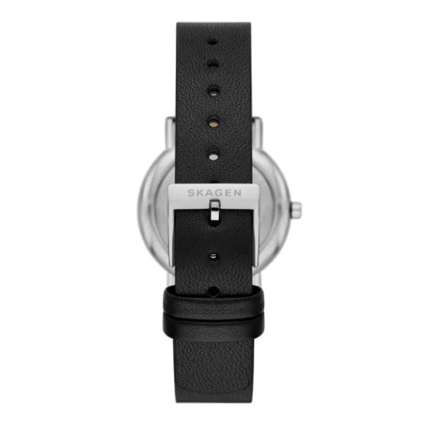 Damen Designer Uhren*Skagen SKW3120 Damen-Uhr Signatur Lille Analog Quarz Leder-Armband