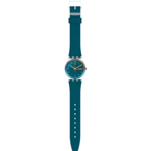 Herren Designer Uhren | Damen Designer Uhren*Swatch Armband-Uhr Blue Away Analog Quarz Biobasiertes-Band SO28K700