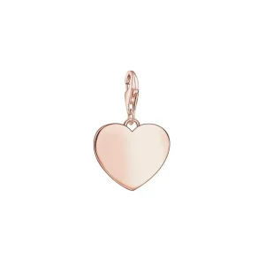 Anhänger* Thomas Sabo 1633-415-40 Charm-Anhänger Herz Rosé-Ton Silber