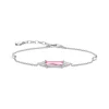 Armbänder & Armreife*Thomas Sabo Armband Damen Pinke und Weiße Zirkonia Silber A2018-051-9