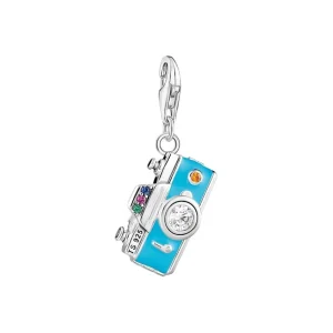 Anhänger*Thomas Sabo Charm-Anhänger Damen Retro Kamera Silber 1924-340-7