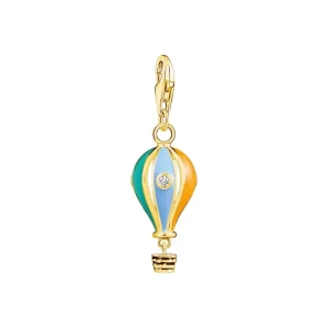 Anhänger*Thomas Sabo Charm-Anhänger Bunter Heißluftballon Vergoldet 1922-565-7