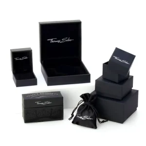 Ohrschmuck*Thomas Sabo Creolen Damen Bunte Steine Pavé Vergoldet CR667-488-7