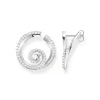 Ohrschmuck*Thomas Sabo H2227-051-14 Ohrstecker Damen Welle mit Steinen Sterlingsilber