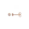 Ohrschmuck* Thomas Sabo H1848-416-14 Ohrstecker Sparkling Circles Rosé-Ton Silber