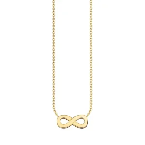 Halsketten*Thomas Sabo Halskette mit Anhänger Damen Infinity Vergoldet KE2221-413-39