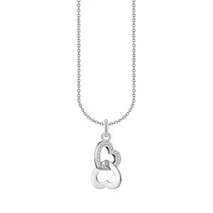 Halsketten*Thomas Sabo Halskette mit Anhänger Verschlungene Herzen Silber KE2267-051-14